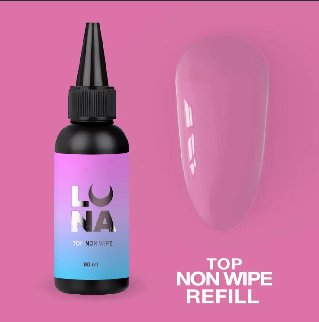 LunaMoon Top Non Wipe , 13ml, Clear