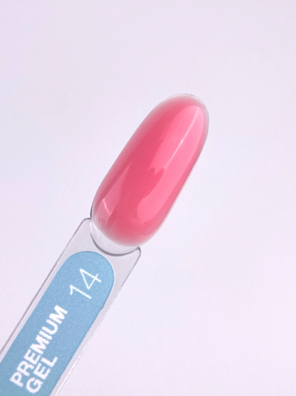 LunaMoon Premium Builder Gel 14, 30ml, Red-Pink