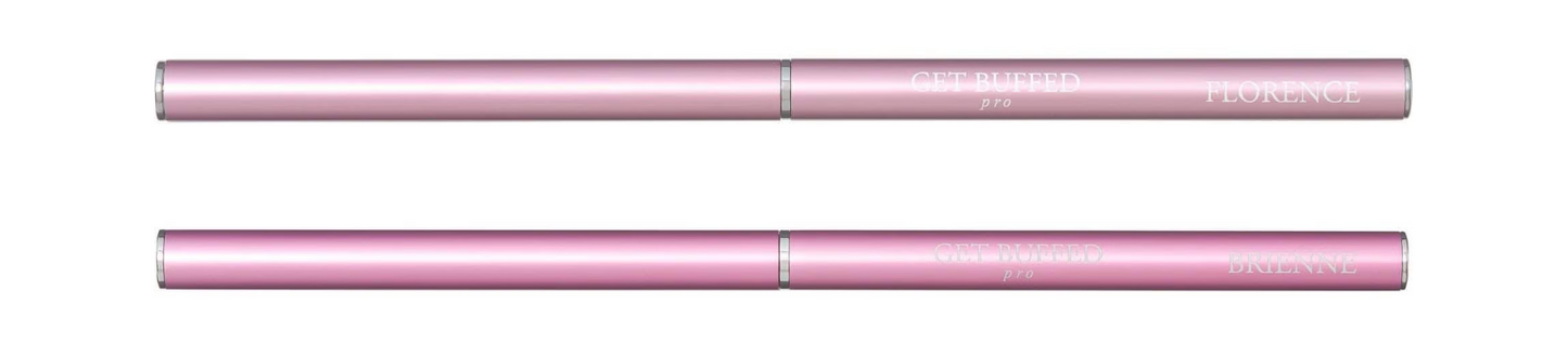 Get Buffed Pro Brushes : Brienne  (12mm Liner Brush) & Florence (Flat gel brush)