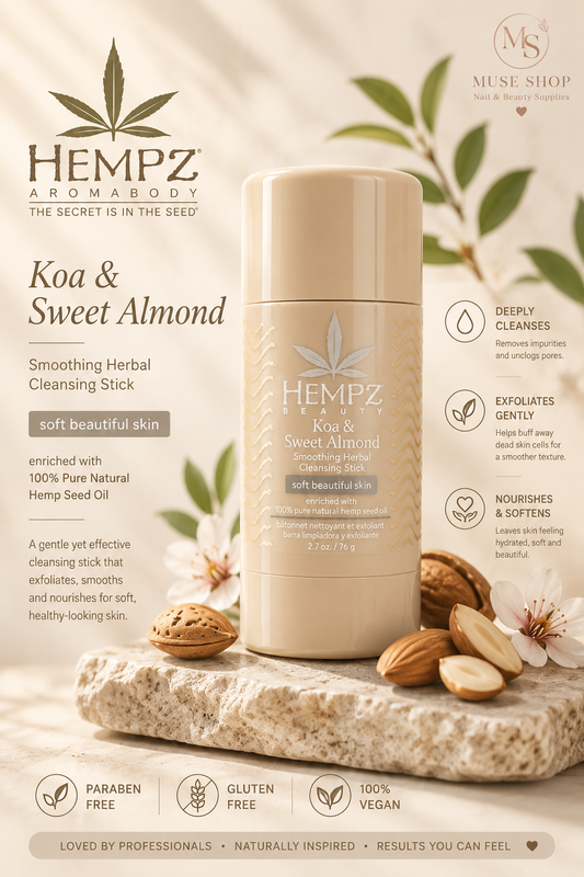 Hempz Smoothing Herbal Cleansing Stick Koa & Sweet Almond