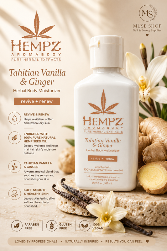 Hempz Tahitian Vanilla& Ginger Herbal Body Moistursiser