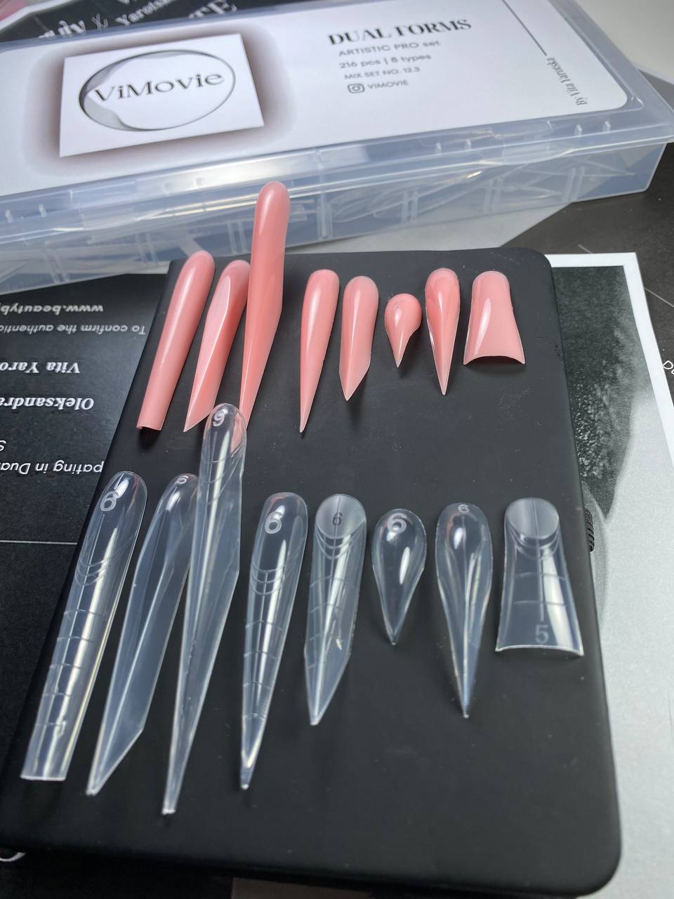 Dual Forms Vimovie «Artistic Pro» set

216 pcs | 8 types 
