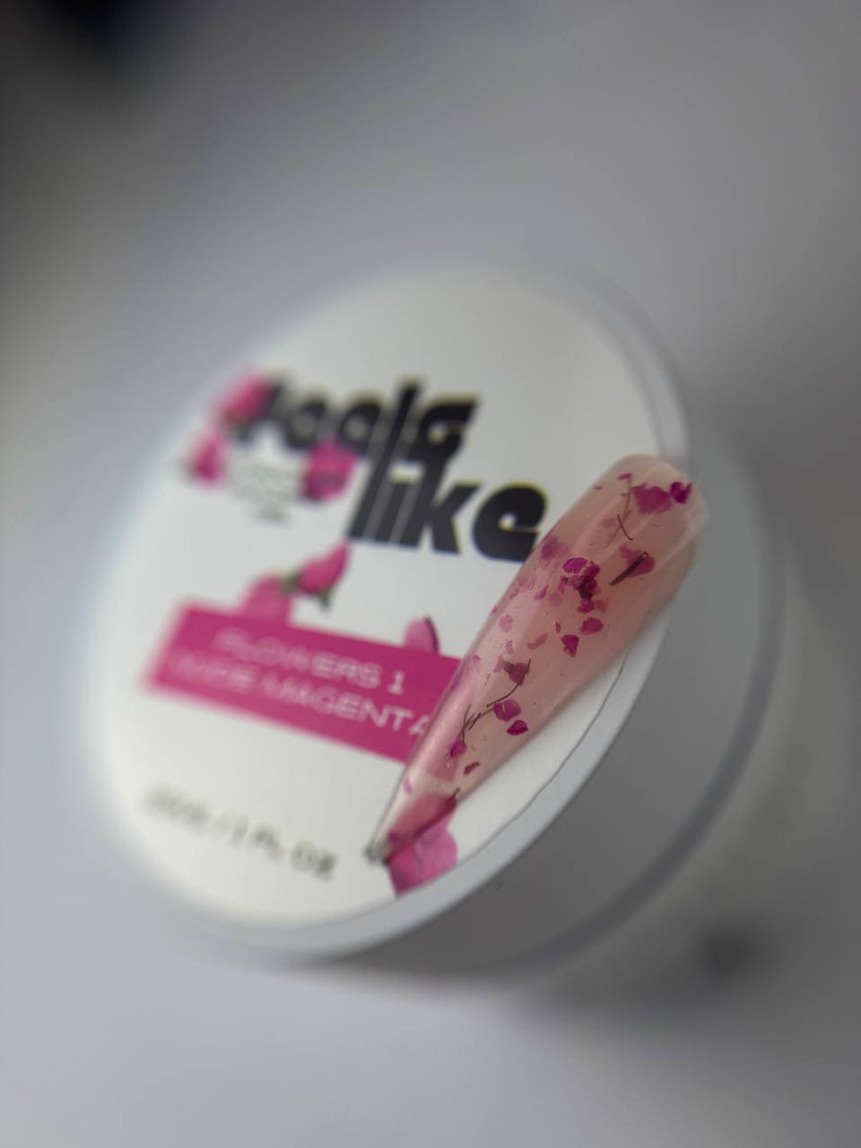 Feels Like Structure Builder Gel Flowers 1 “Nude Magenta” 30ml ￼