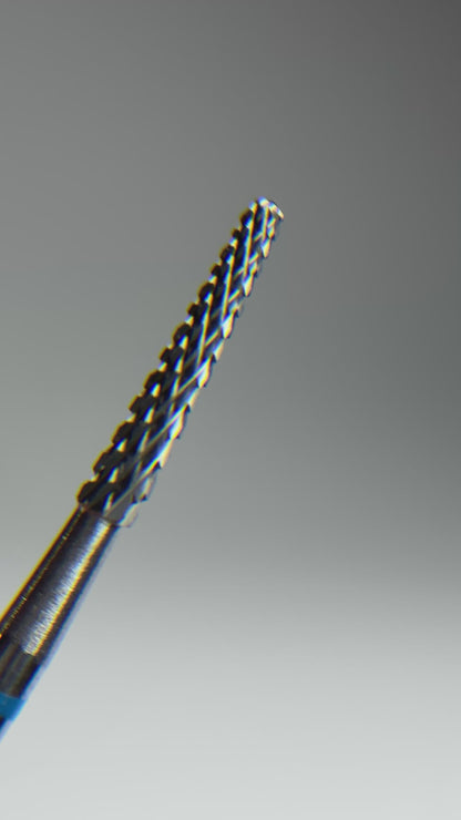 Compact Carbide Bit For Precision Correction And Refining - Medium (blue)
